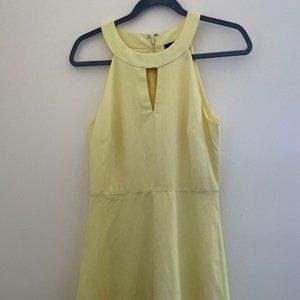 Ann Taylor - Halter Dress - Yellow